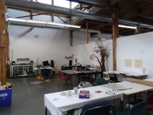 Campus B student space organic creativity