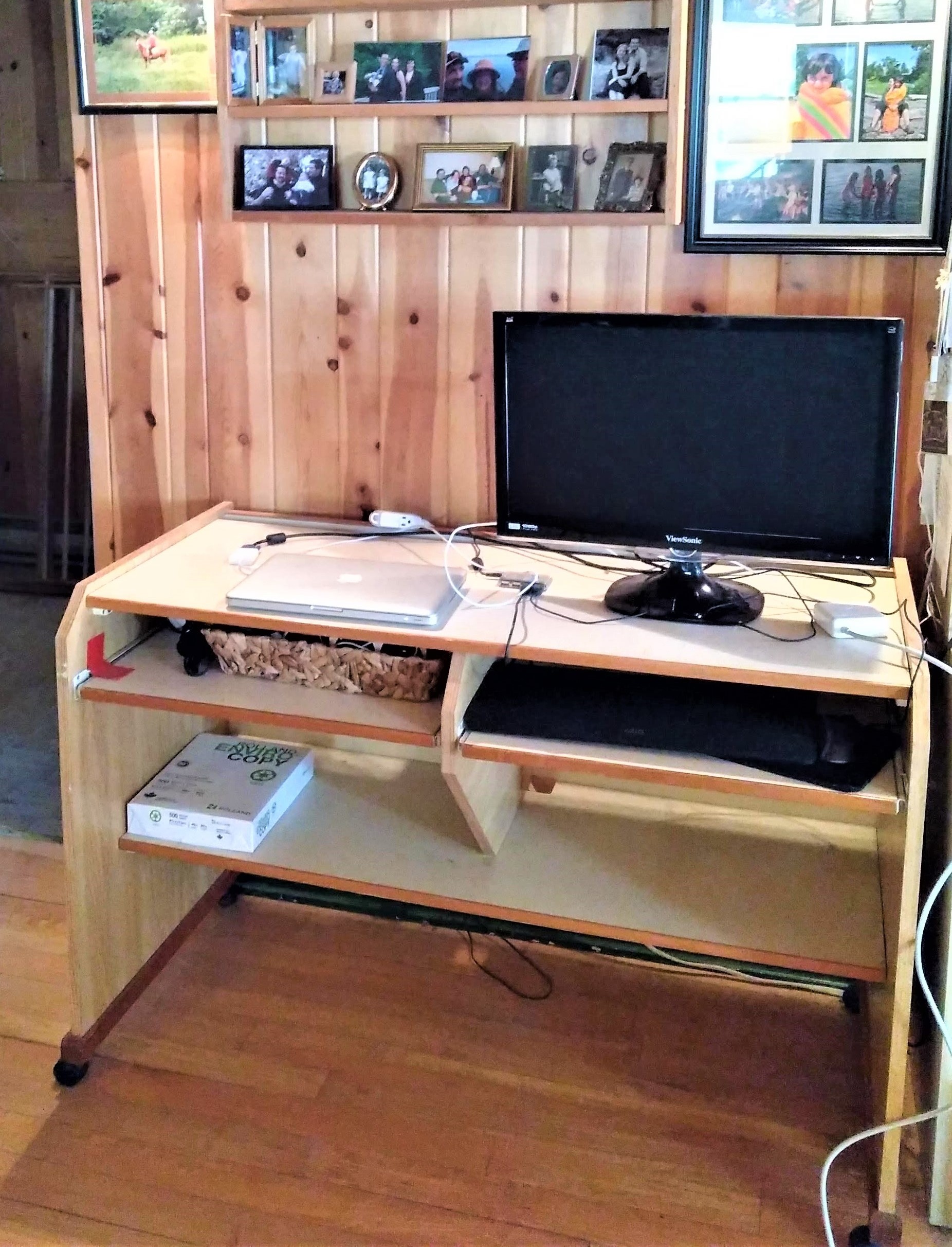 desk cleared